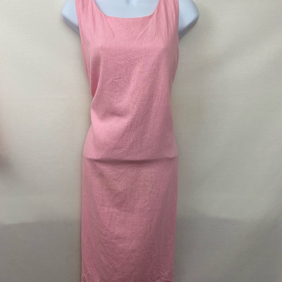 Vintage Barbie Pink Linen Dress & Blazer Set - Picture 2 of 16